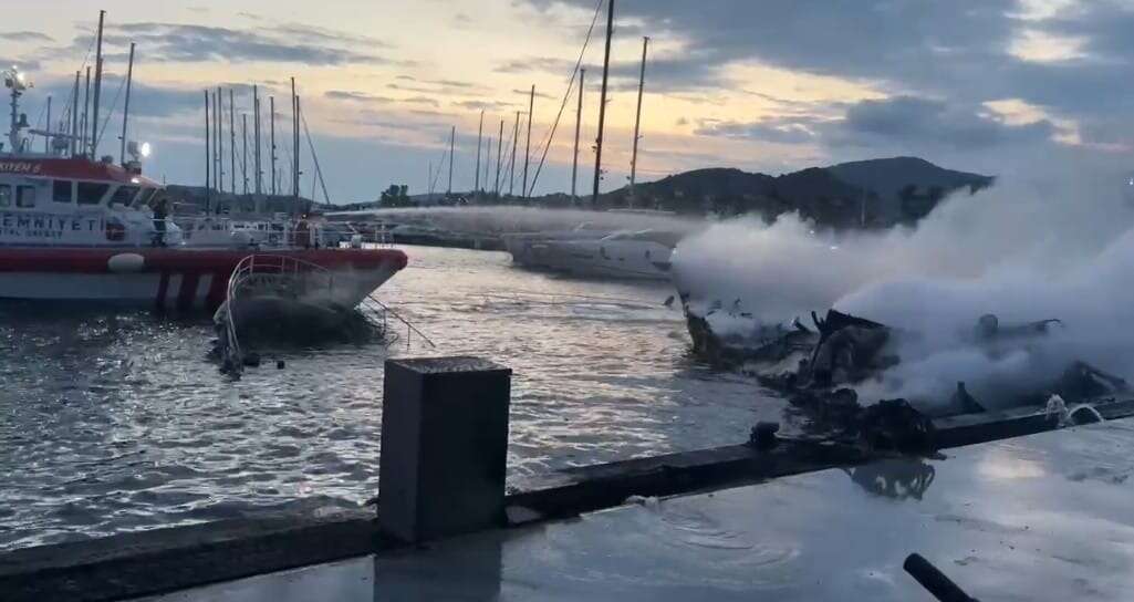 Bodrum’daki Yat Yangını: Nedenler, Dev Zarar ve Marinalarda Yangın Güvenliği Tartışması Derinleşiyor 11